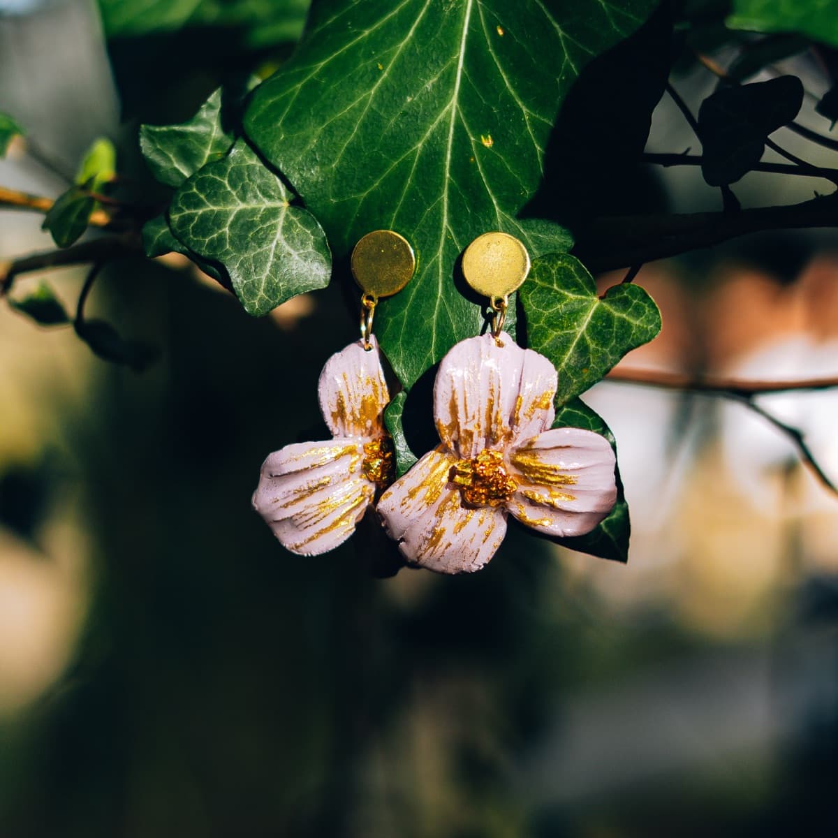 Set Flor Malva y Oro - Miniatura 6