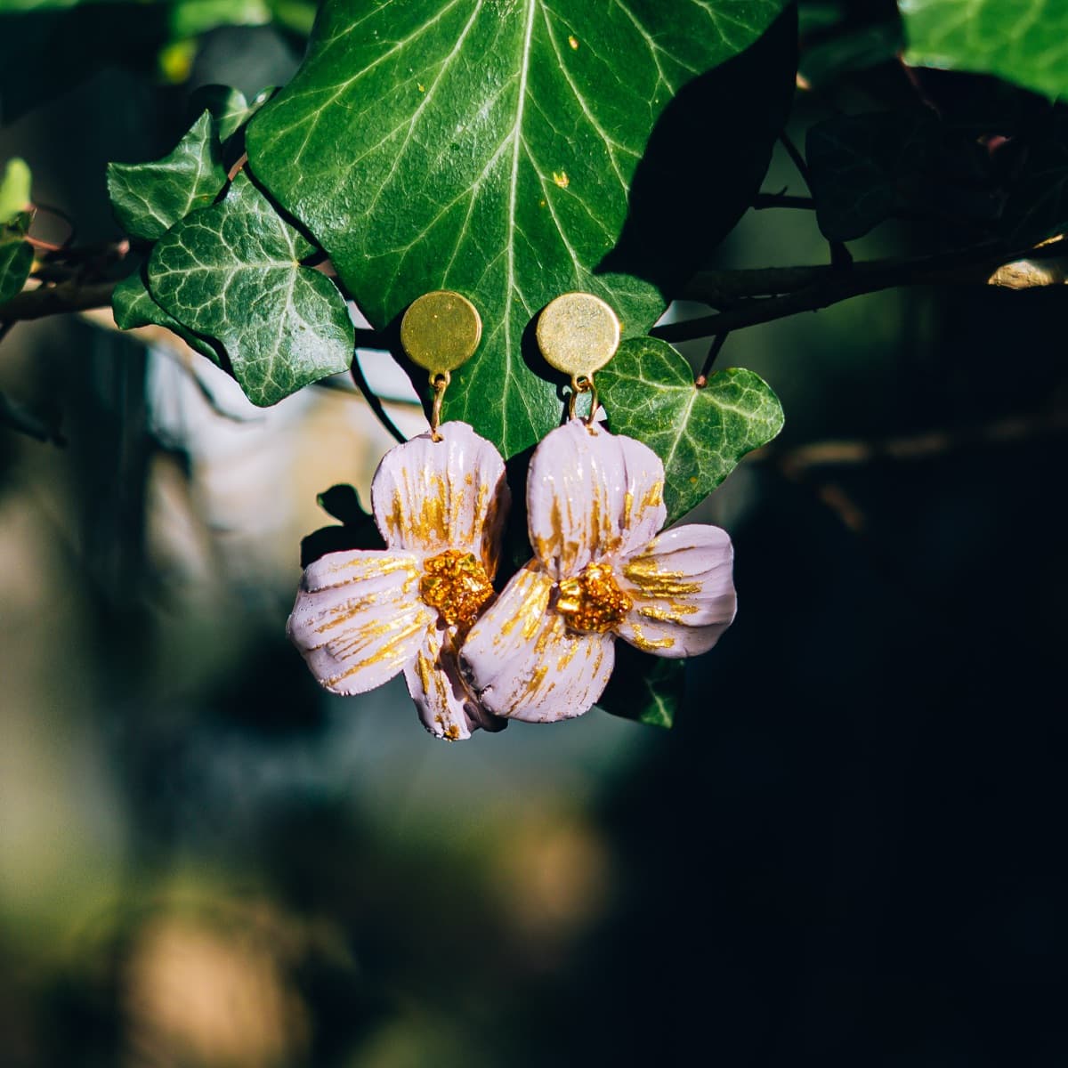 Set Flor Malva y Oro - Miniatura 7