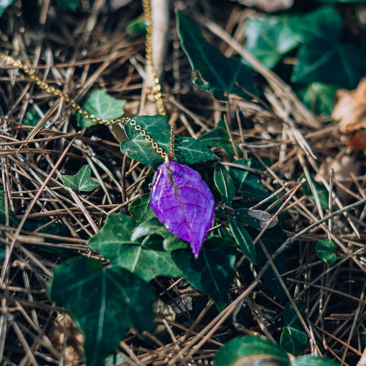 Colgante Hoja de Buganvilla