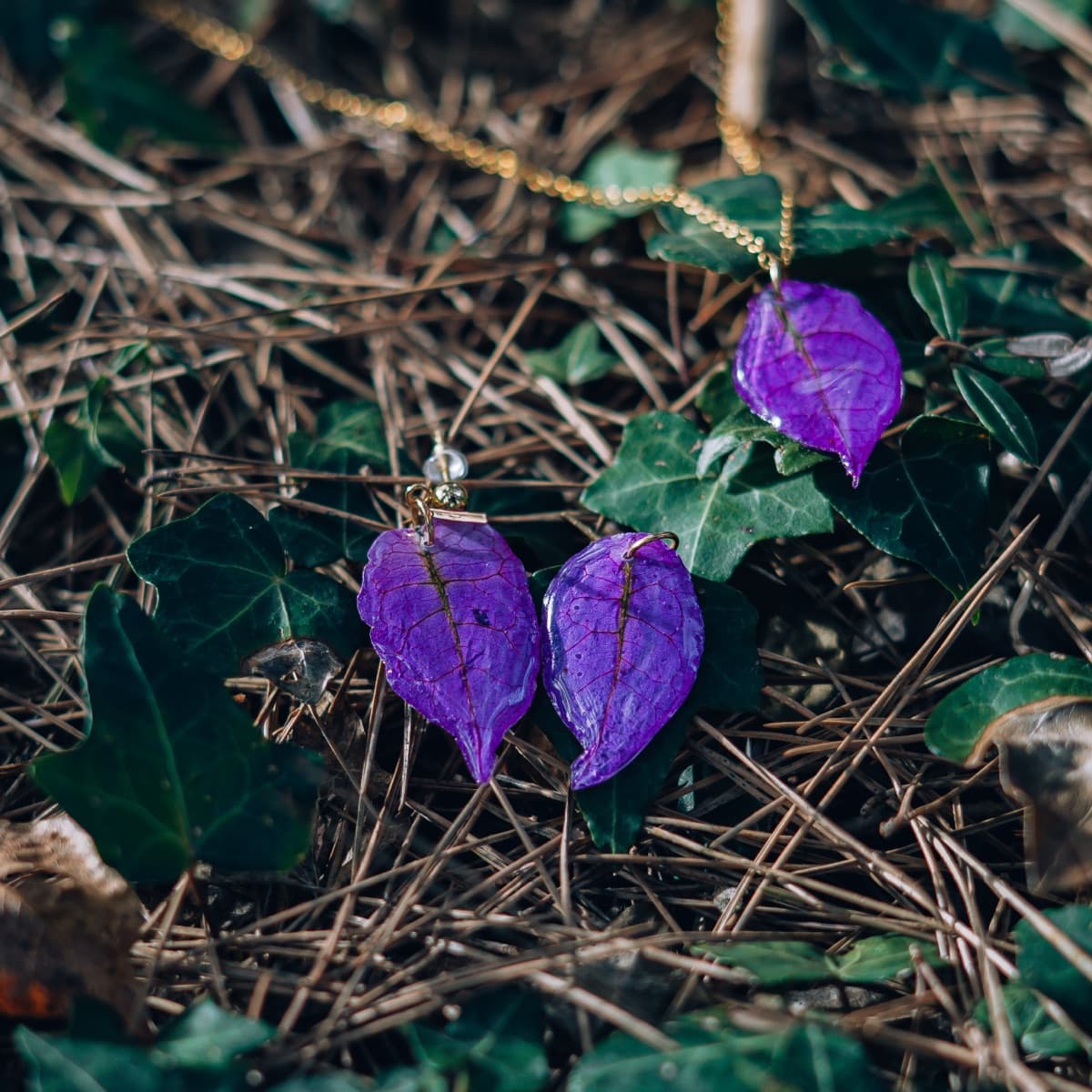 Colgante Hoja de Buganvilla - Vista alternativa